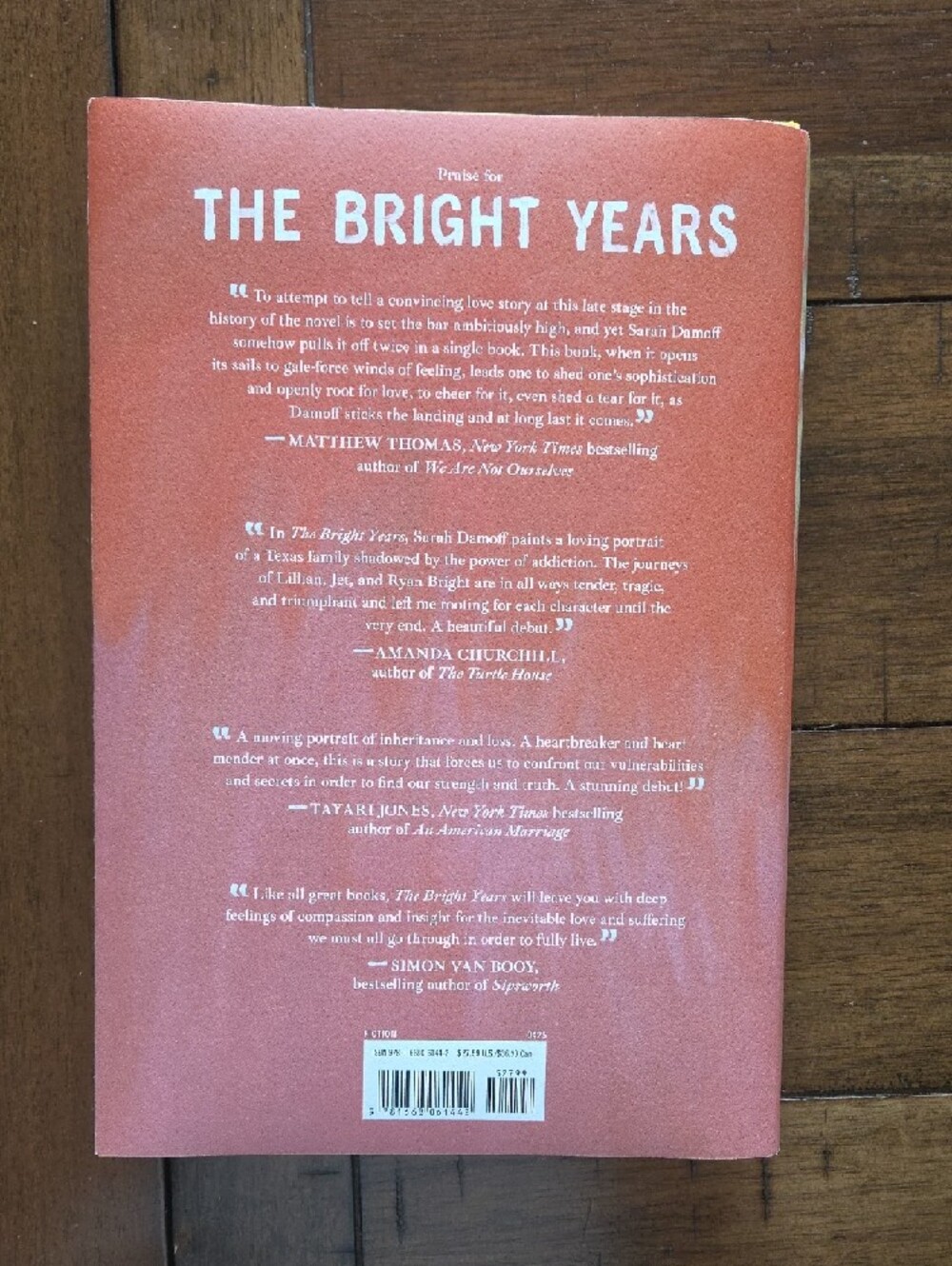 The Bright Years by Sarah Damoff Hardcover - Picture 3 of 4